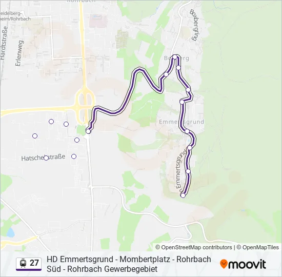 27 Light Rail Line Map