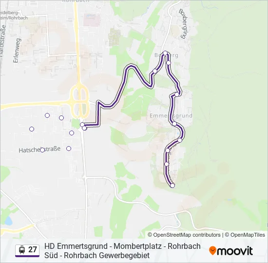 27 Light Rail Line Map