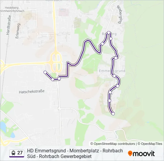 27 Light Rail Line Map