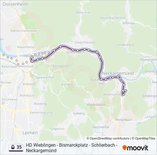 35 Light Rail Line Map