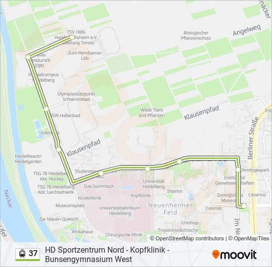 37 Light Rail Line Map