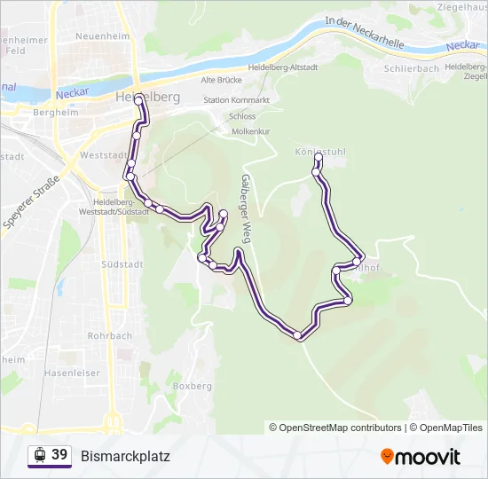 39 Light Rail Line Map