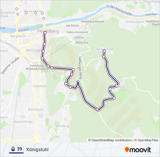 39 Light Rail Line Map