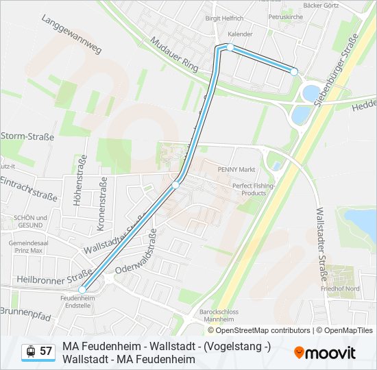 57 Light Rail Line Map