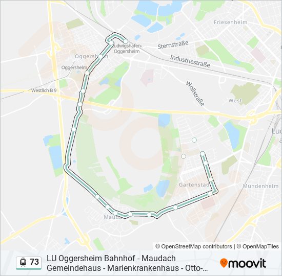 73 Light Rail Line Map