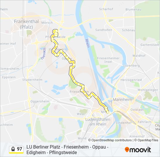 97 Light Rail Line Map