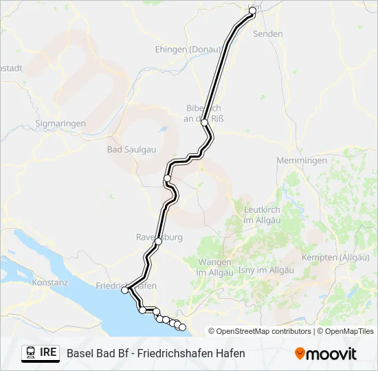 IRE  Line Map
