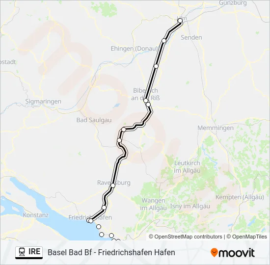 IRE  Line Map