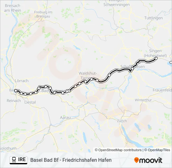 IRE  Line Map