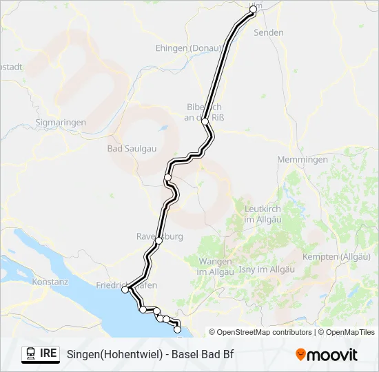 IRE  Line Map