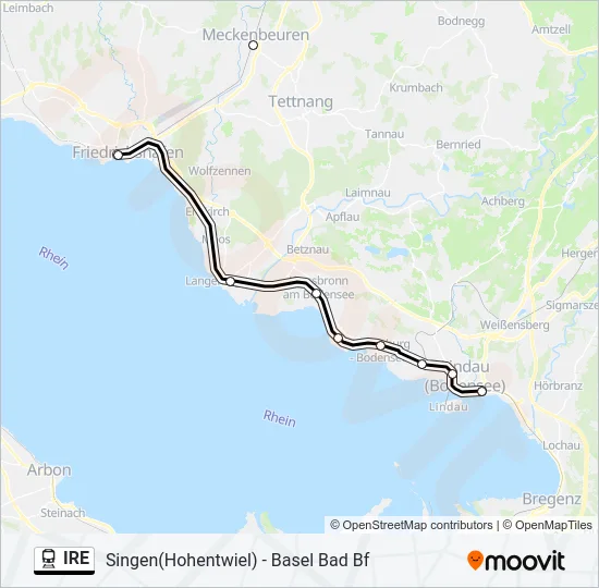 IRE  Line Map