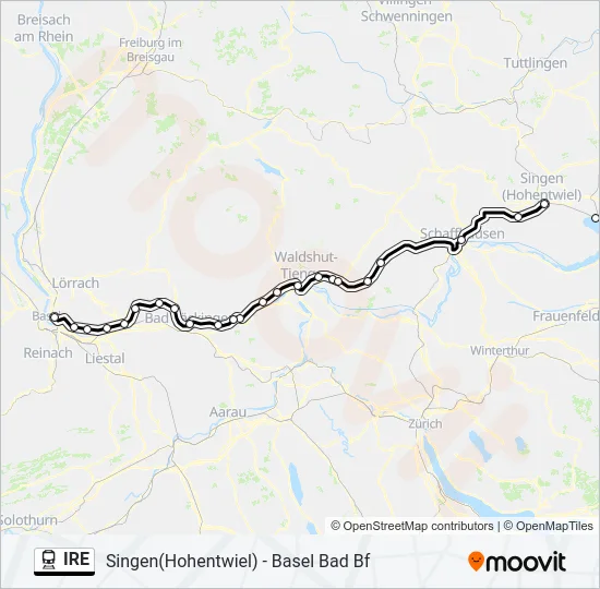 IRE  Line Map