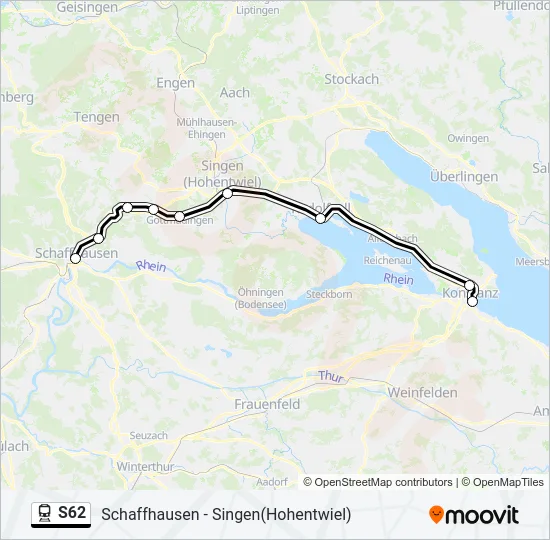 S62  Line Map