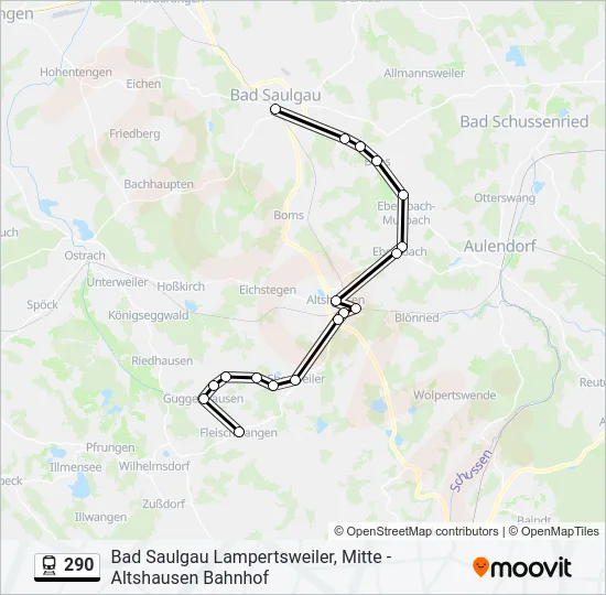 290 Train Line Map