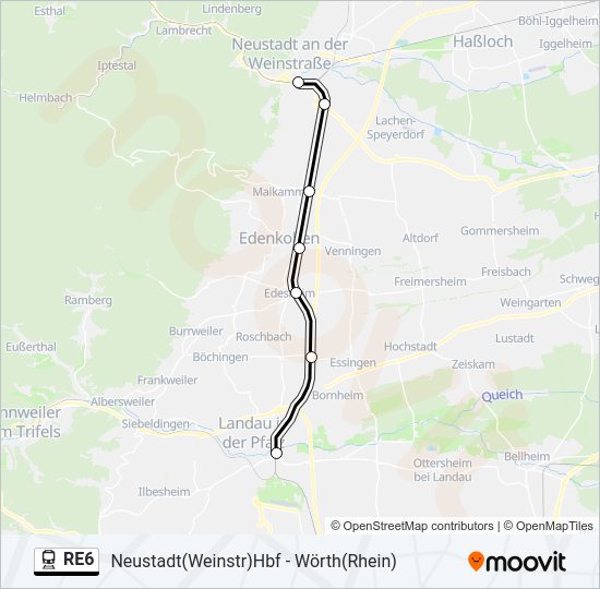RE6  Line Map