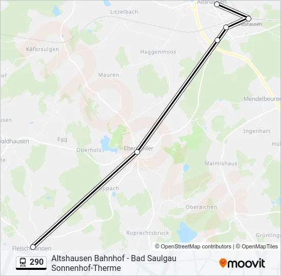 290 Train Line Map