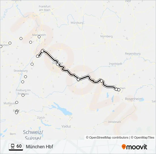 60 Train Line Map