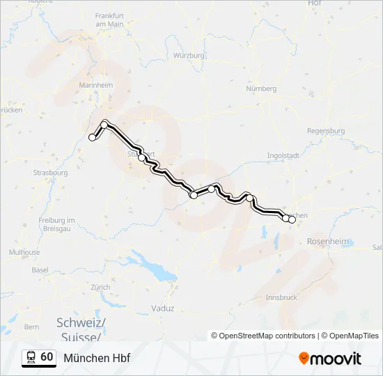 60 Train Line Map