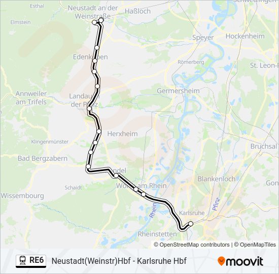 RE6  Line Map