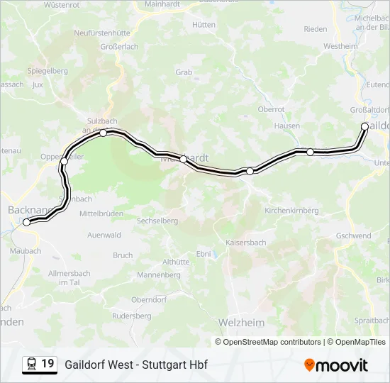 19  Line Map