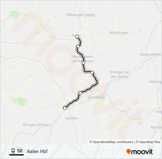 50  Line Map