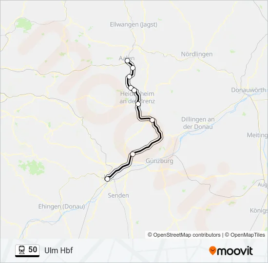 50  Line Map