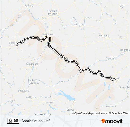 60 Train Line Map