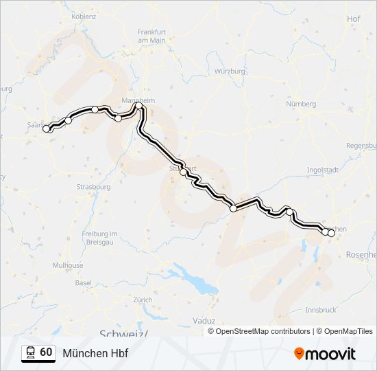 60 Train Line Map