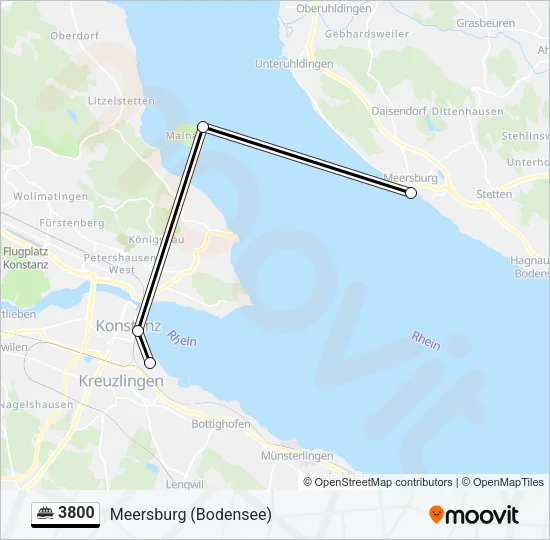 3800 Ferry Line Map