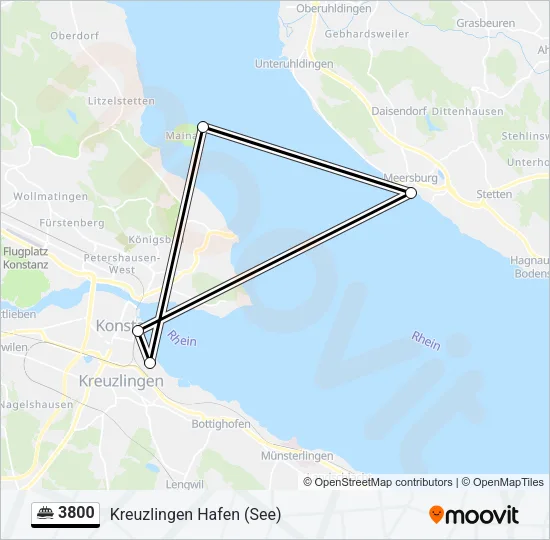 3800 Ferry Line Map