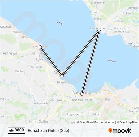 3800 Ferry Line Map