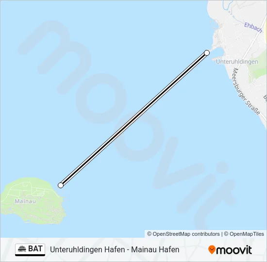 BAT Ferry Line Map