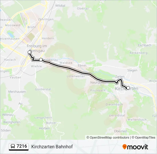 7216 Bus Line Map