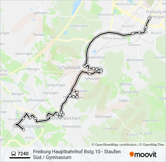 7240 Bus Line Map