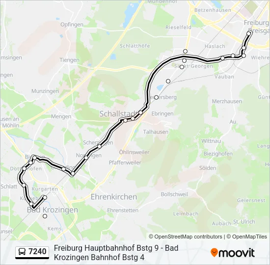 7240 Bus Line Map