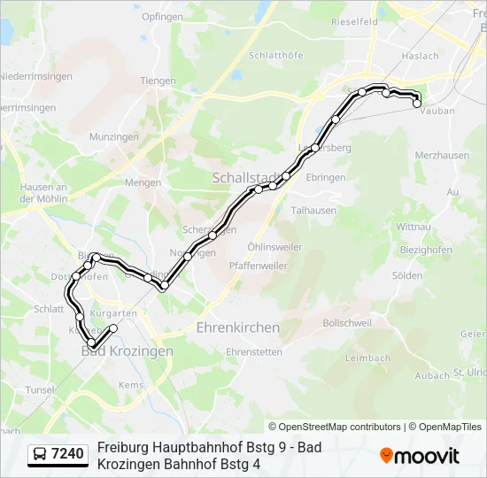 7240 Bus Line Map