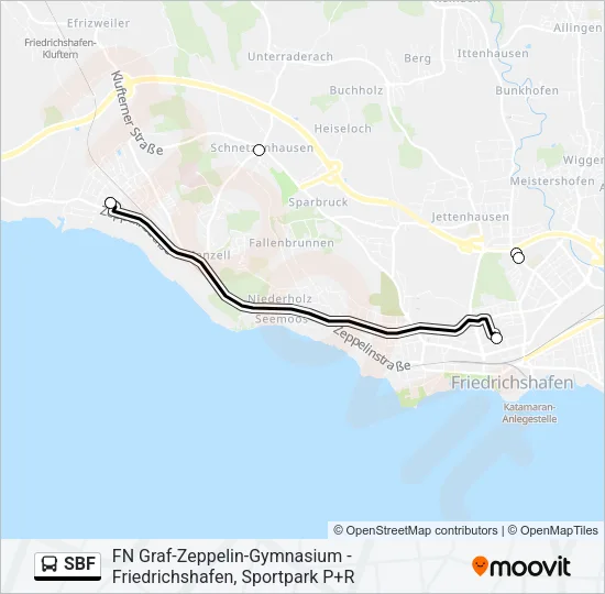 SBF Bus Line Map