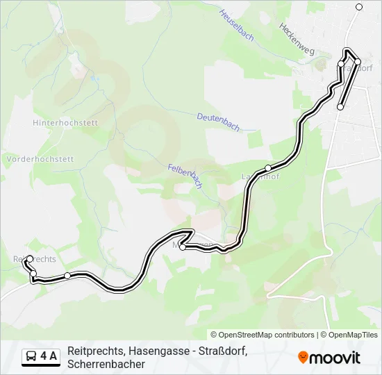 Buslinie 4 A Karte