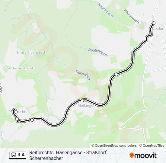 Buslinie 4 A Karte