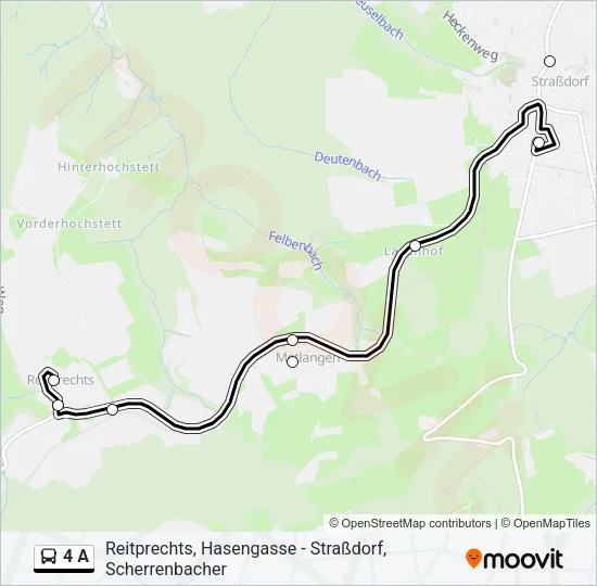 Buslinie 4 A Karte