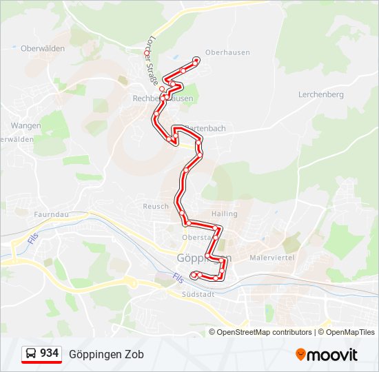 934 Route Schedules Stops Maps G ppingen Zob Updated 934-route-schedules-stops-maps-g-ppingen-zob-updated