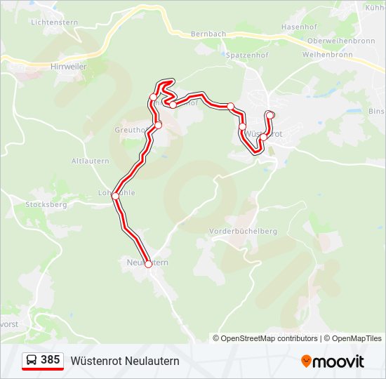 fahrrad weg wüstenrot fa zügel tnach neulautern