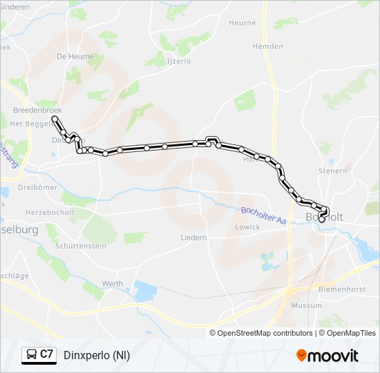 c7 Route: Schedules, Stops & Maps - Dinxperlo (Nl) (Updated)