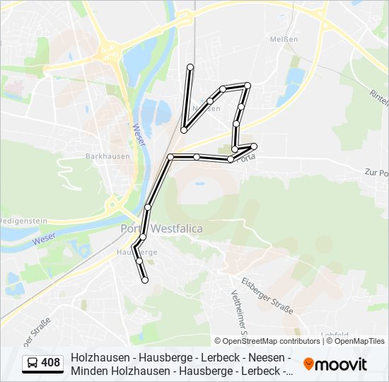 408 Route Schedules Stops Maps Pw Neesen Grundschule Updated 