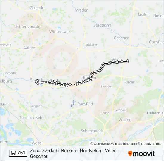 751  Line Map