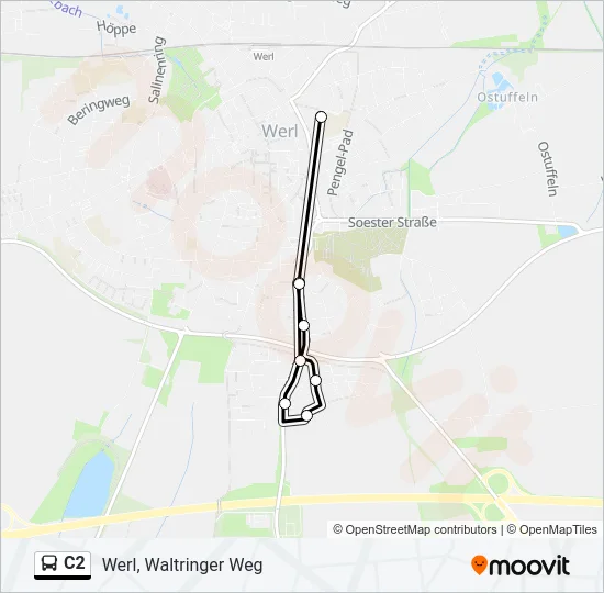 C2 Bus Line Map