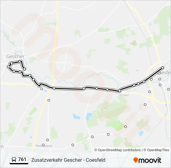 761  Line Map