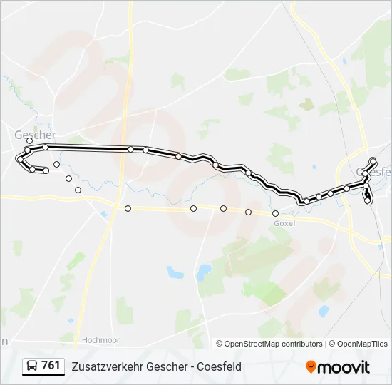 761  Line Map