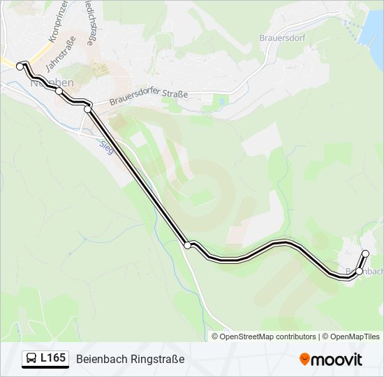l165 Route: Schedules, Stops & Maps - Beienbach Ringstraße (Updated)