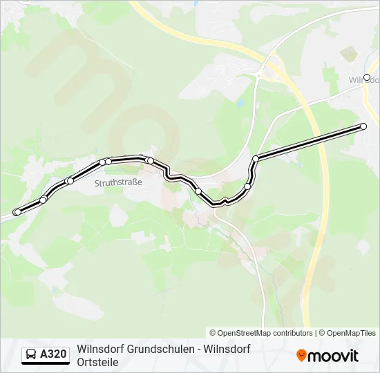 A320 Bus Line Map